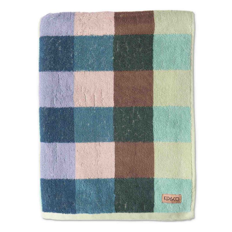 Kip&Co Woodlands Tartan Terry Bath Towel image number 0